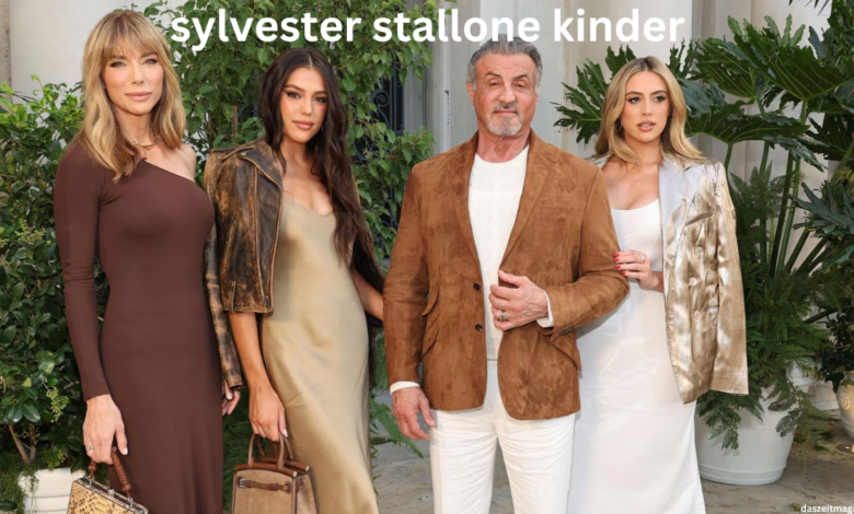 sylvester stallone kinder