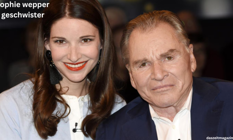sophie wepper geschwister